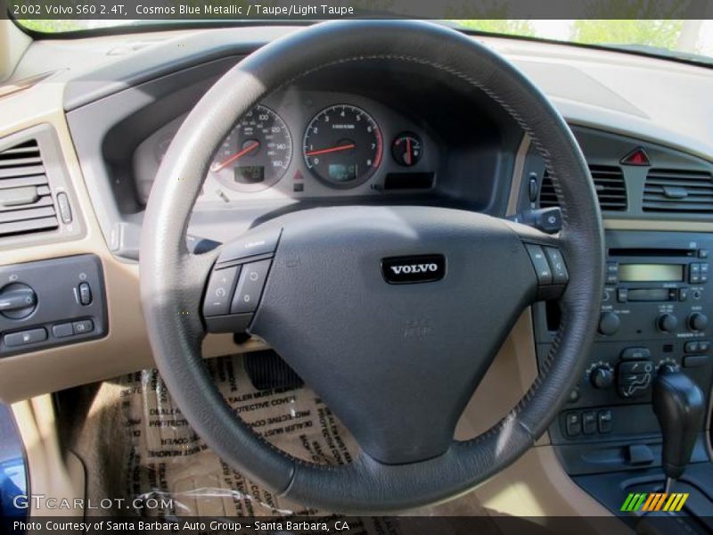 Cosmos Blue Metallic / Taupe/Light Taupe 2002 Volvo S60 2.4T