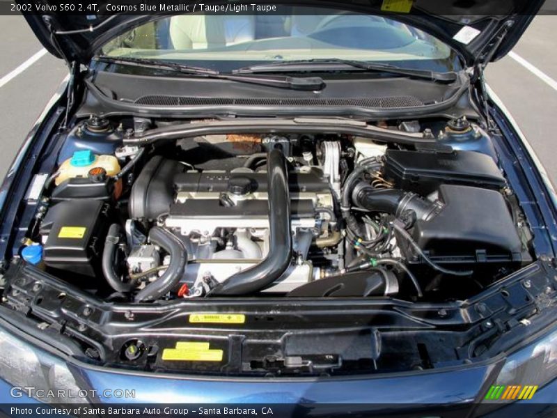 Cosmos Blue Metallic / Taupe/Light Taupe 2002 Volvo S60 2.4T