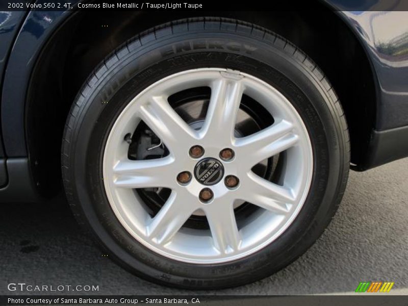 Cosmos Blue Metallic / Taupe/Light Taupe 2002 Volvo S60 2.4T