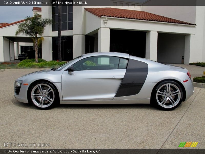 2012 R8 4.2 FSI quattro Ice Silver Metallic