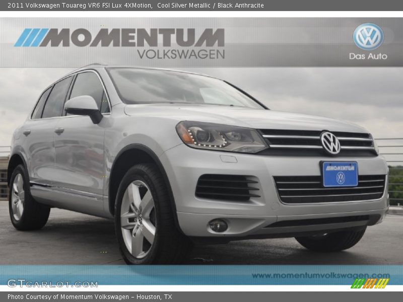 Cool Silver Metallic / Black Anthracite 2011 Volkswagen Touareg VR6 FSI Lux 4XMotion