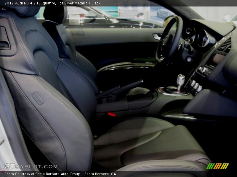 Ice Silver Metallic / Black 2012 Audi R8 4.2 FSI quattro