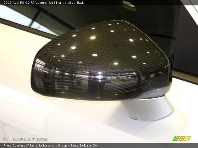 Ice Silver Metallic / Black 2012 Audi R8 4.2 FSI quattro