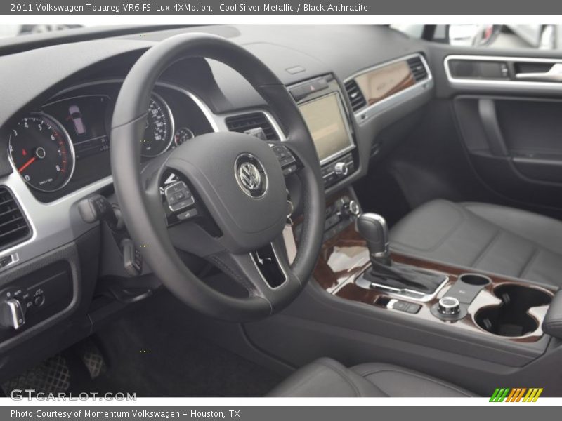 Cool Silver Metallic / Black Anthracite 2011 Volkswagen Touareg VR6 FSI Lux 4XMotion