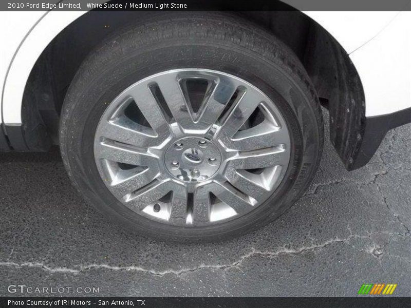 White Suede / Medium Light Stone 2010 Ford Edge Limited