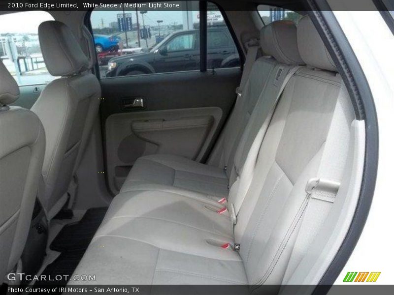 White Suede / Medium Light Stone 2010 Ford Edge Limited
