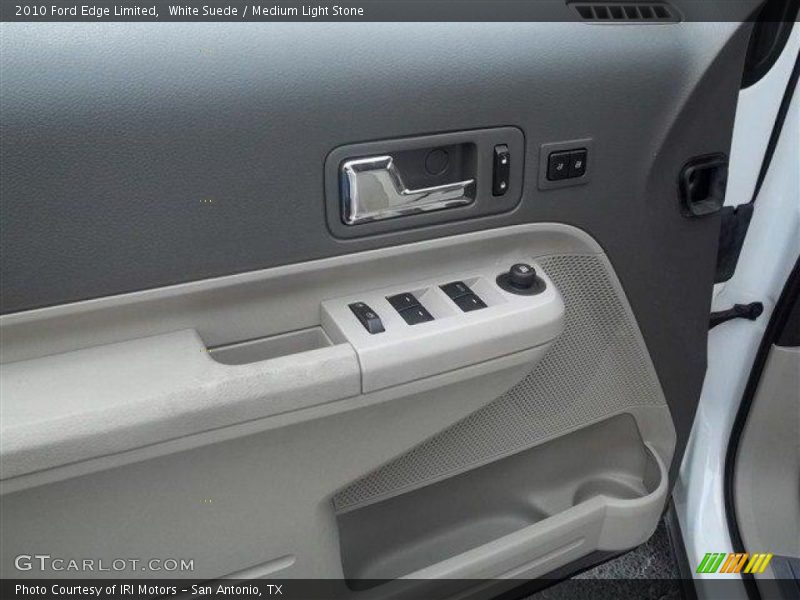 White Suede / Medium Light Stone 2010 Ford Edge Limited