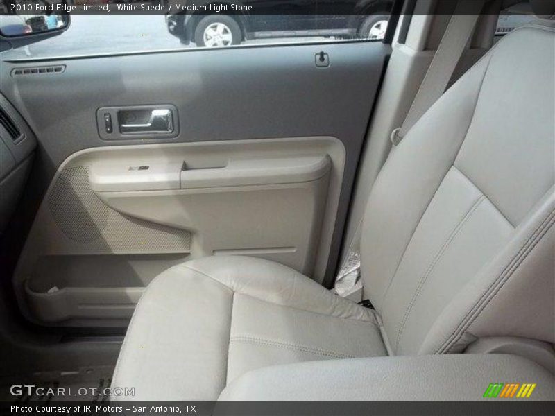 White Suede / Medium Light Stone 2010 Ford Edge Limited