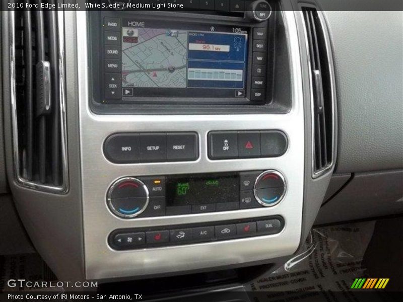White Suede / Medium Light Stone 2010 Ford Edge Limited