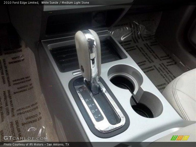 White Suede / Medium Light Stone 2010 Ford Edge Limited