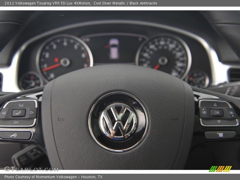 Cool Silver Metallic / Black Anthracite 2011 Volkswagen Touareg VR6 FSI Lux 4XMotion