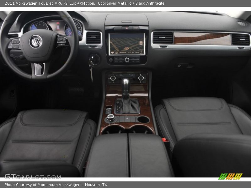 Cool Silver Metallic / Black Anthracite 2011 Volkswagen Touareg VR6 FSI Lux 4XMotion