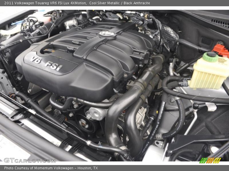 Cool Silver Metallic / Black Anthracite 2011 Volkswagen Touareg VR6 FSI Lux 4XMotion