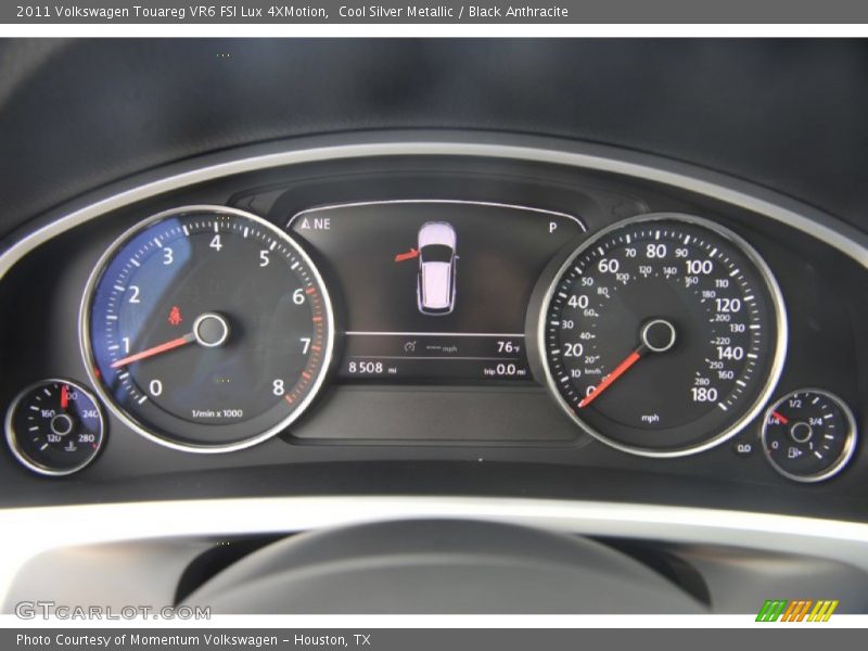 Cool Silver Metallic / Black Anthracite 2011 Volkswagen Touareg VR6 FSI Lux 4XMotion