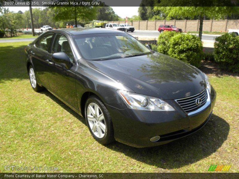 Smokey Granite Mica / Light Gray 2007 Lexus ES 350