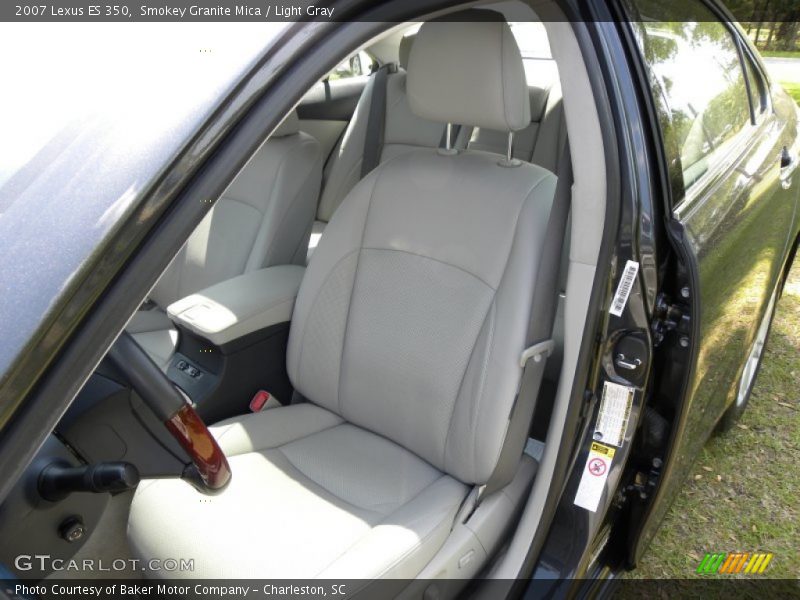 Smokey Granite Mica / Light Gray 2007 Lexus ES 350