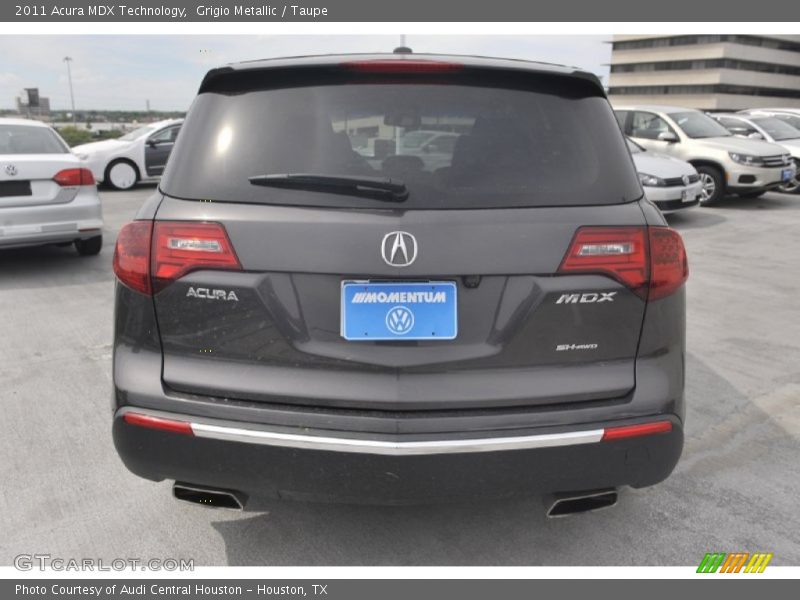 Grigio Metallic / Taupe 2011 Acura MDX Technology