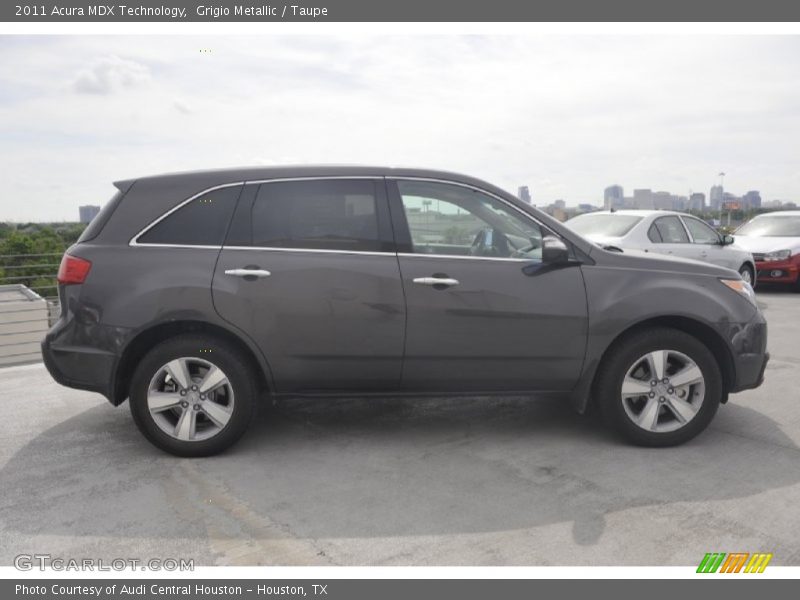 Grigio Metallic / Taupe 2011 Acura MDX Technology