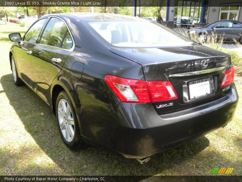 Smokey Granite Mica / Light Gray 2007 Lexus ES 350
