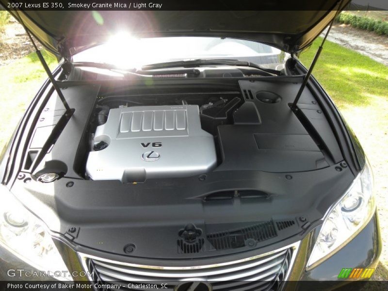 Smokey Granite Mica / Light Gray 2007 Lexus ES 350