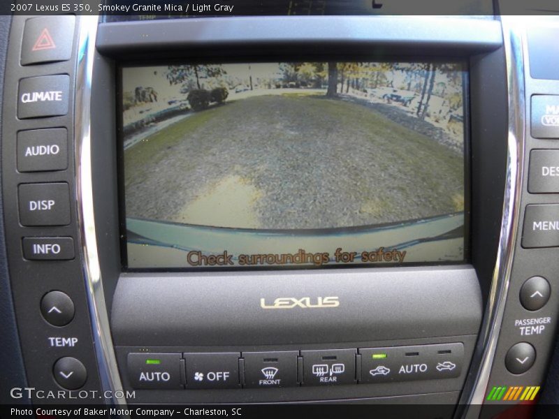 Smokey Granite Mica / Light Gray 2007 Lexus ES 350