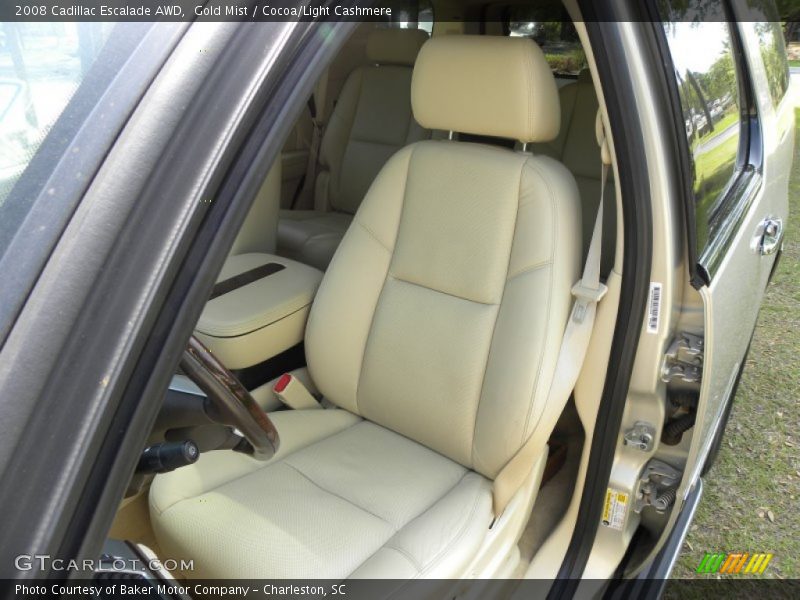 Gold Mist / Cocoa/Light Cashmere 2008 Cadillac Escalade AWD