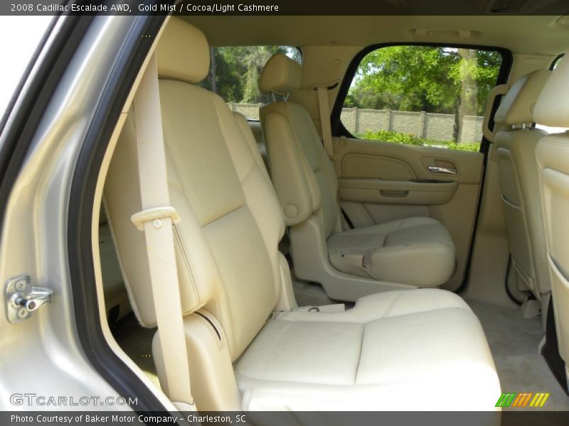 Gold Mist / Cocoa/Light Cashmere 2008 Cadillac Escalade AWD