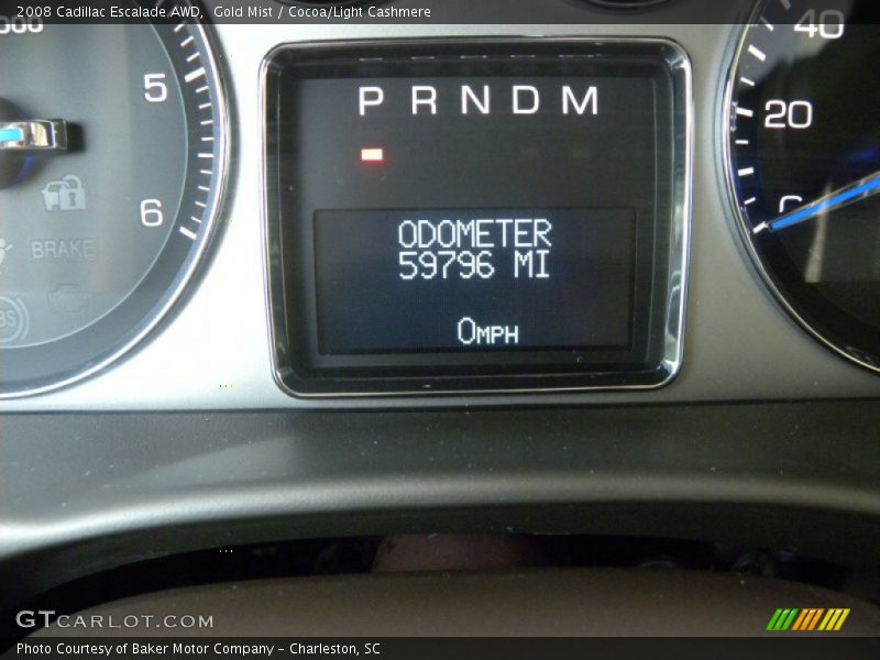 Gold Mist / Cocoa/Light Cashmere 2008 Cadillac Escalade AWD