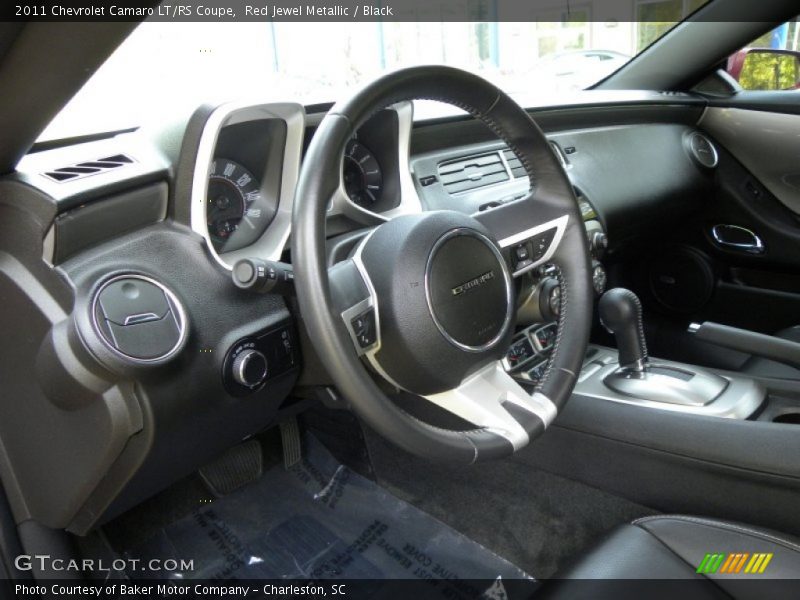 Red Jewel Metallic / Black 2011 Chevrolet Camaro LT/RS Coupe