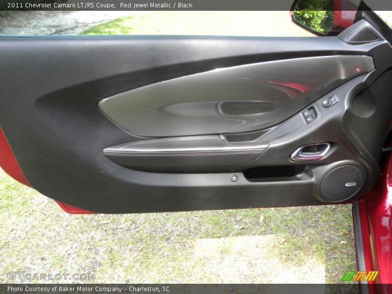 Red Jewel Metallic / Black 2011 Chevrolet Camaro LT/RS Coupe
