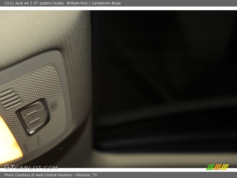 Brilliant Red / Cardamom Beige 2012 Audi A4 2.0T quattro Sedan