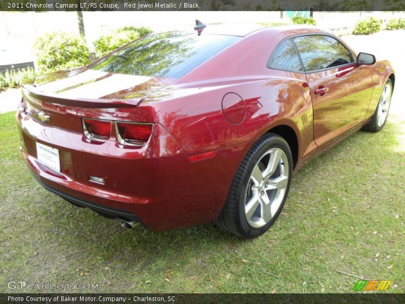 Red Jewel Metallic / Black 2011 Chevrolet Camaro LT/RS Coupe