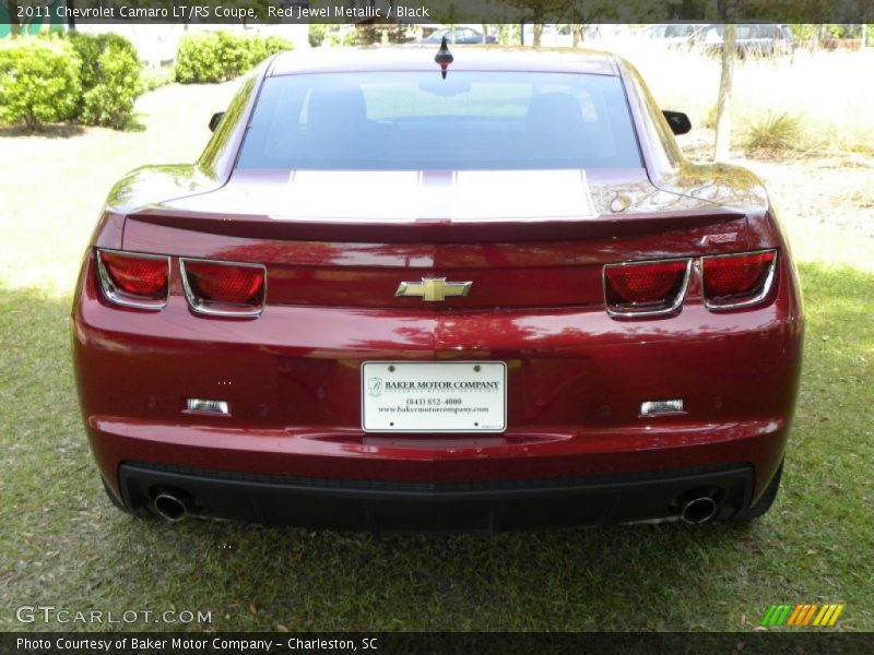 Red Jewel Metallic / Black 2011 Chevrolet Camaro LT/RS Coupe