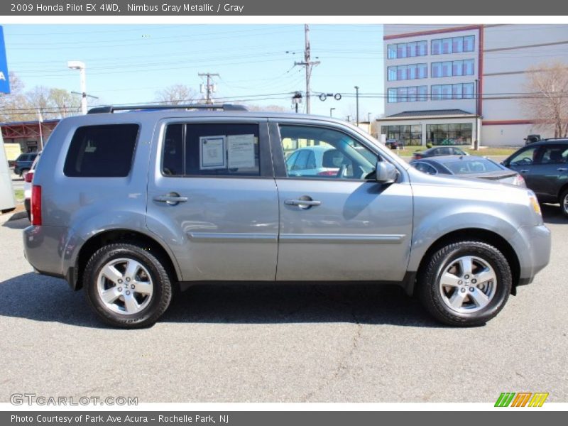 Nimbus Gray Metallic / Gray 2009 Honda Pilot EX 4WD