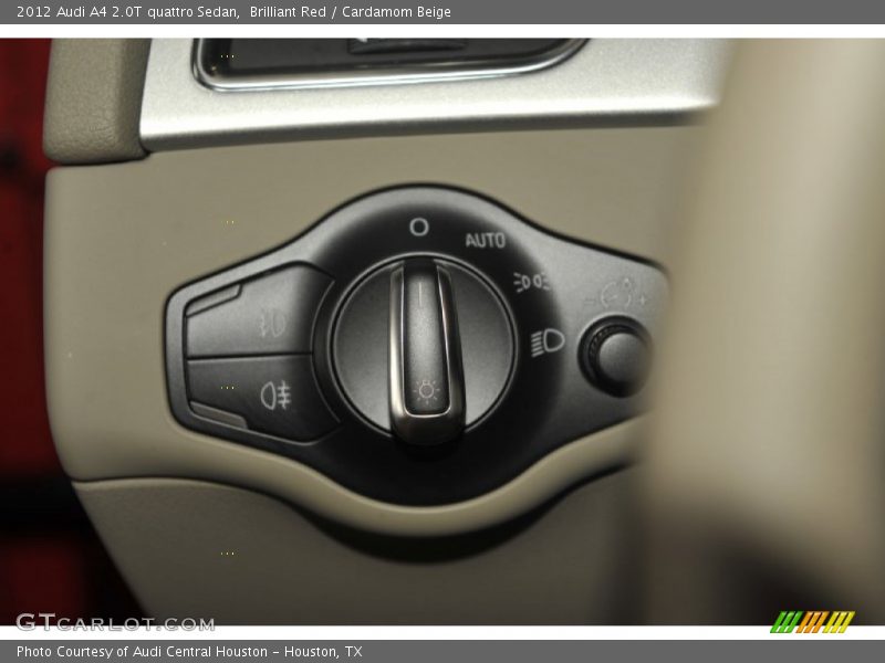 Brilliant Red / Cardamom Beige 2012 Audi A4 2.0T quattro Sedan