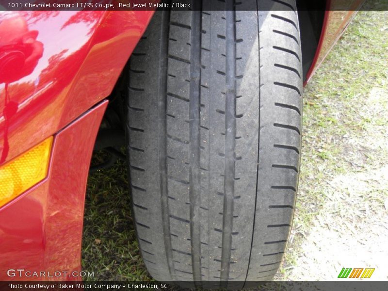 Red Jewel Metallic / Black 2011 Chevrolet Camaro LT/RS Coupe
