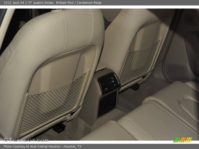 Brilliant Red / Cardamom Beige 2012 Audi A4 2.0T quattro Sedan