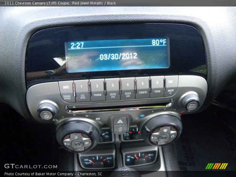 Red Jewel Metallic / Black 2011 Chevrolet Camaro LT/RS Coupe