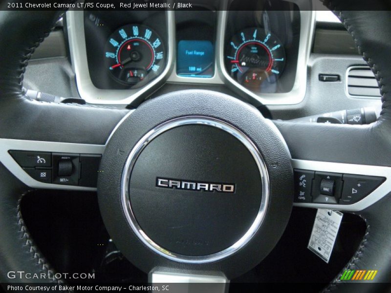 Red Jewel Metallic / Black 2011 Chevrolet Camaro LT/RS Coupe