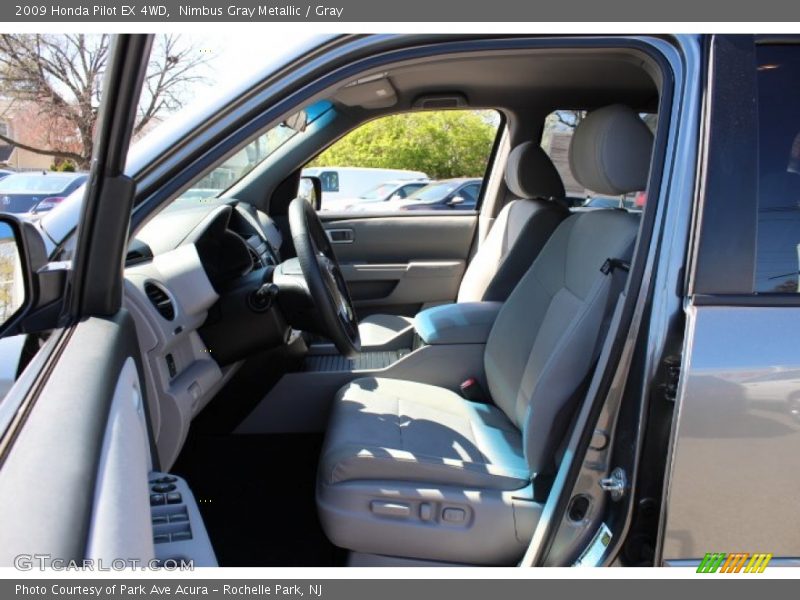 Nimbus Gray Metallic / Gray 2009 Honda Pilot EX 4WD