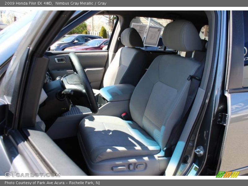 Nimbus Gray Metallic / Gray 2009 Honda Pilot EX 4WD