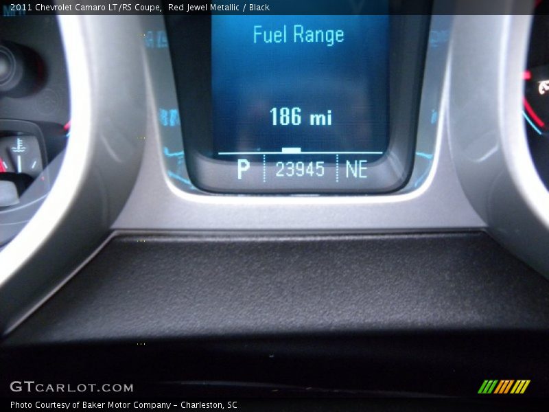 Red Jewel Metallic / Black 2011 Chevrolet Camaro LT/RS Coupe