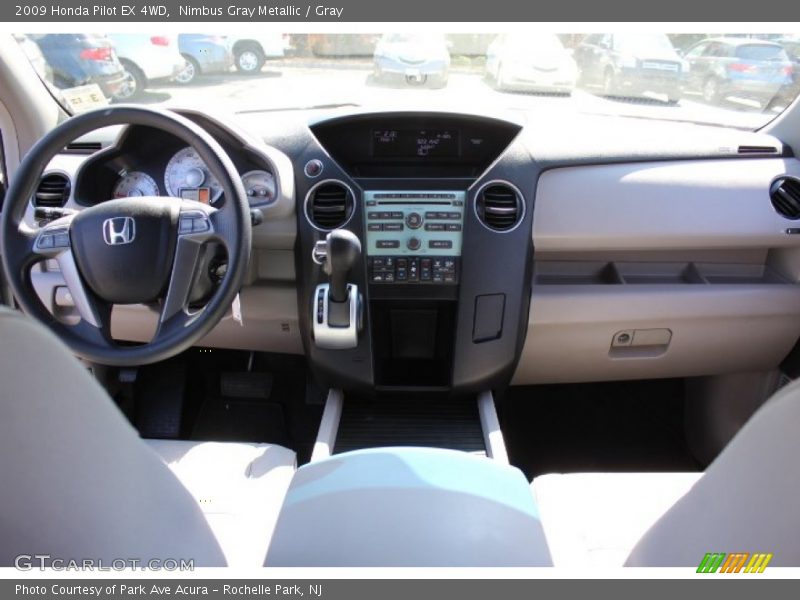 Nimbus Gray Metallic / Gray 2009 Honda Pilot EX 4WD