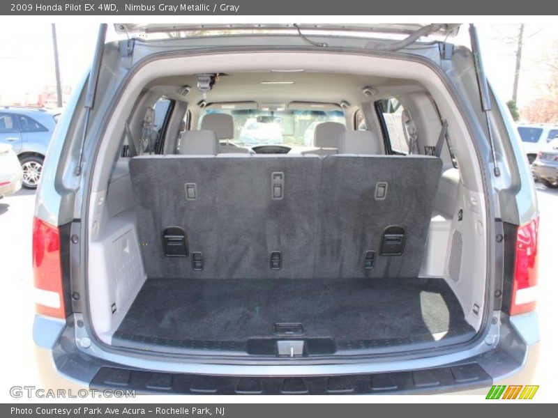 Nimbus Gray Metallic / Gray 2009 Honda Pilot EX 4WD