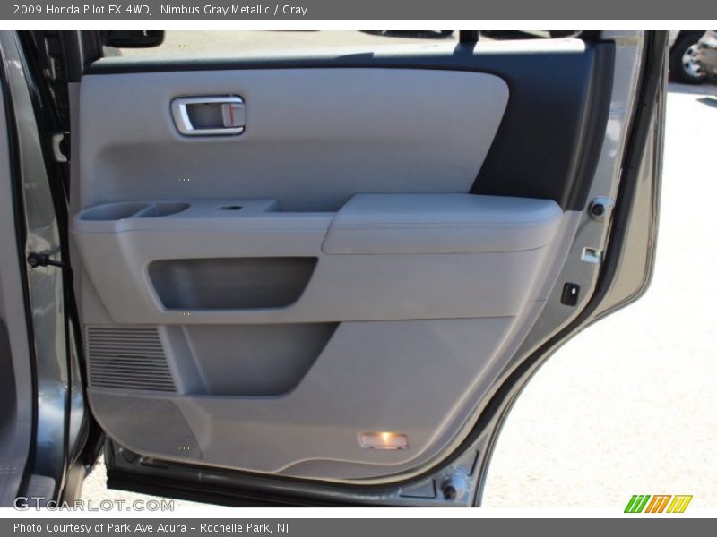 Nimbus Gray Metallic / Gray 2009 Honda Pilot EX 4WD
