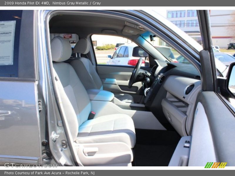 Nimbus Gray Metallic / Gray 2009 Honda Pilot EX 4WD