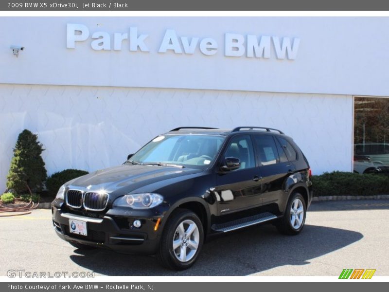 Jet Black / Black 2009 BMW X5 xDrive30i