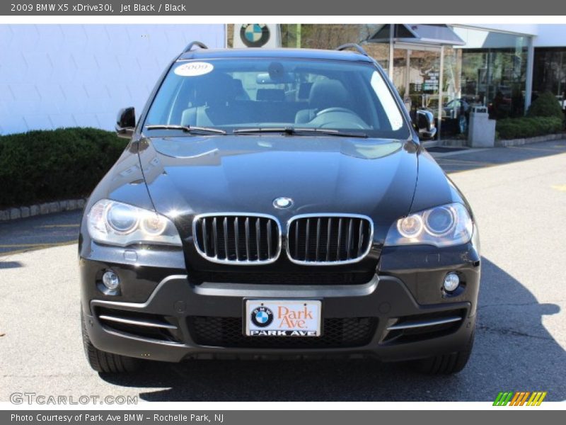 Jet Black / Black 2009 BMW X5 xDrive30i