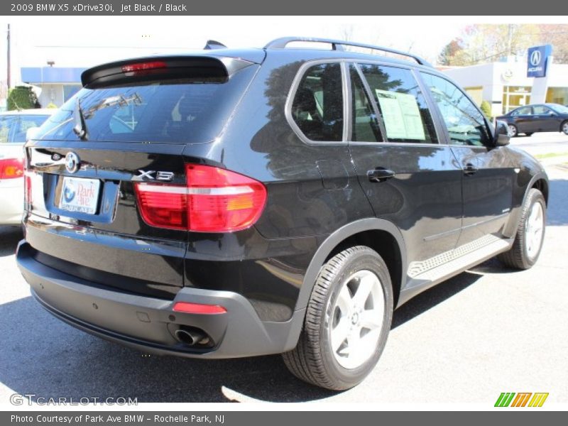 Jet Black / Black 2009 BMW X5 xDrive30i
