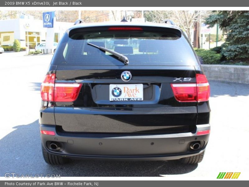 Jet Black / Black 2009 BMW X5 xDrive30i